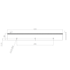  Product image 2 of the product “Machine Knives 424 x 50 x 1 ”
