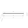  Product image 2 of the product “Machine Knives 386 x 50 x 1 ”