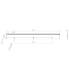  Product image 2 of the product “Machine Knives 496 x 50 x 1 ”
