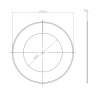  Product image 2 of the product “Circular Knives 63,4 x 40 x 0,5 ”