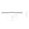  Product image 2 of the product “Machine Knives 386 x 84 x 2,1 ”