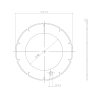  Product image 2 of the product “Circular Knives 61,5 x 40 x 0,5 ”