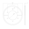  Product image 2 of the product “Circular Knives 90 x 42 x 2 ”