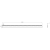  Product image 2 of the product “Machine Knives 350 x 20 x 1 ”