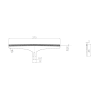  Product image 2 of the product “Machine Knives 275 x 65 x 2 ”