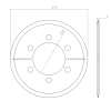  Product image 2 of the product “Circular Knives 80 x 30,1 x 2 ”