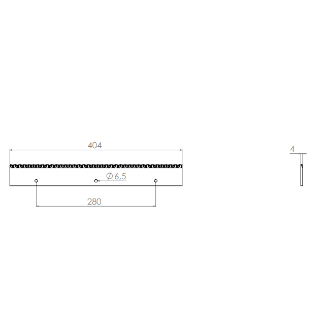  Product image 2 of the product “Machine Knives 404 x 50 x 4 ”