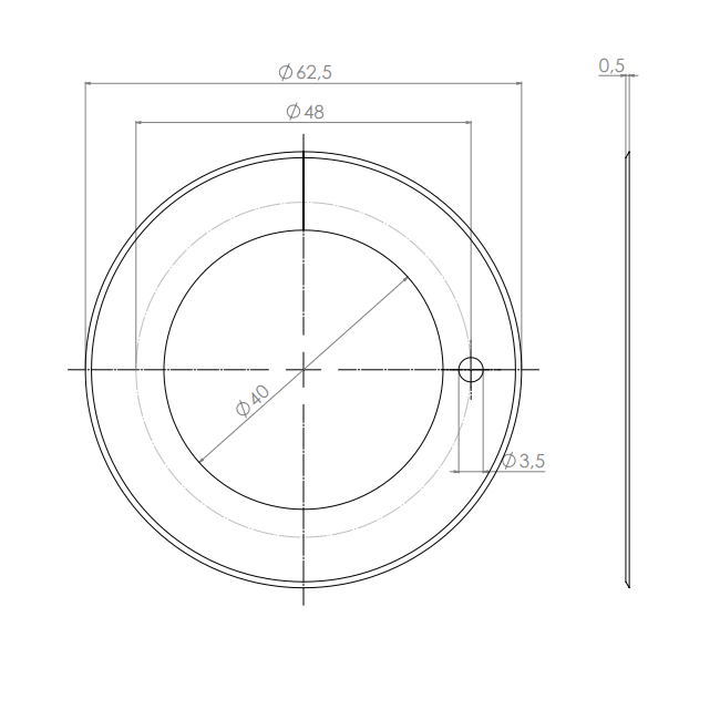 Product image 2 of the product “Circular Knives 62,5 x 40 x 0,5 ”
