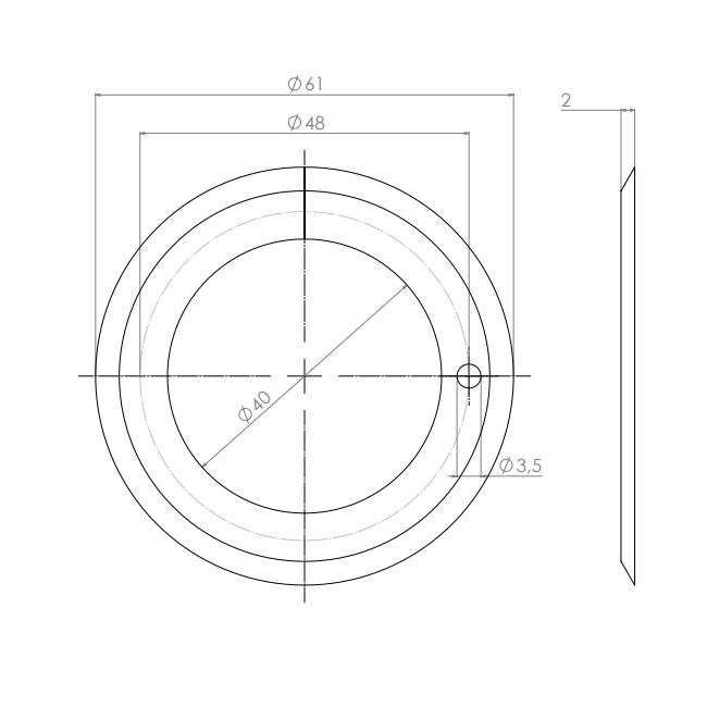  Product image 2 of the product “Circular Knives 61 x 40 x 2 ”