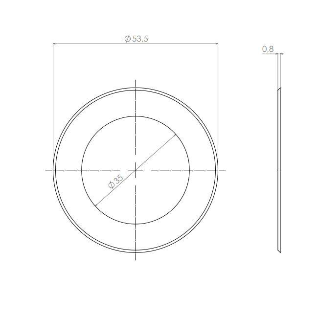  Product image 2 of the product “Circular Knives 53,5 x 35 x 0,8 ”