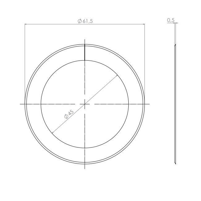  Product image 2 of the product “Circular Knives 61,5 x 45 x 0,5 ”